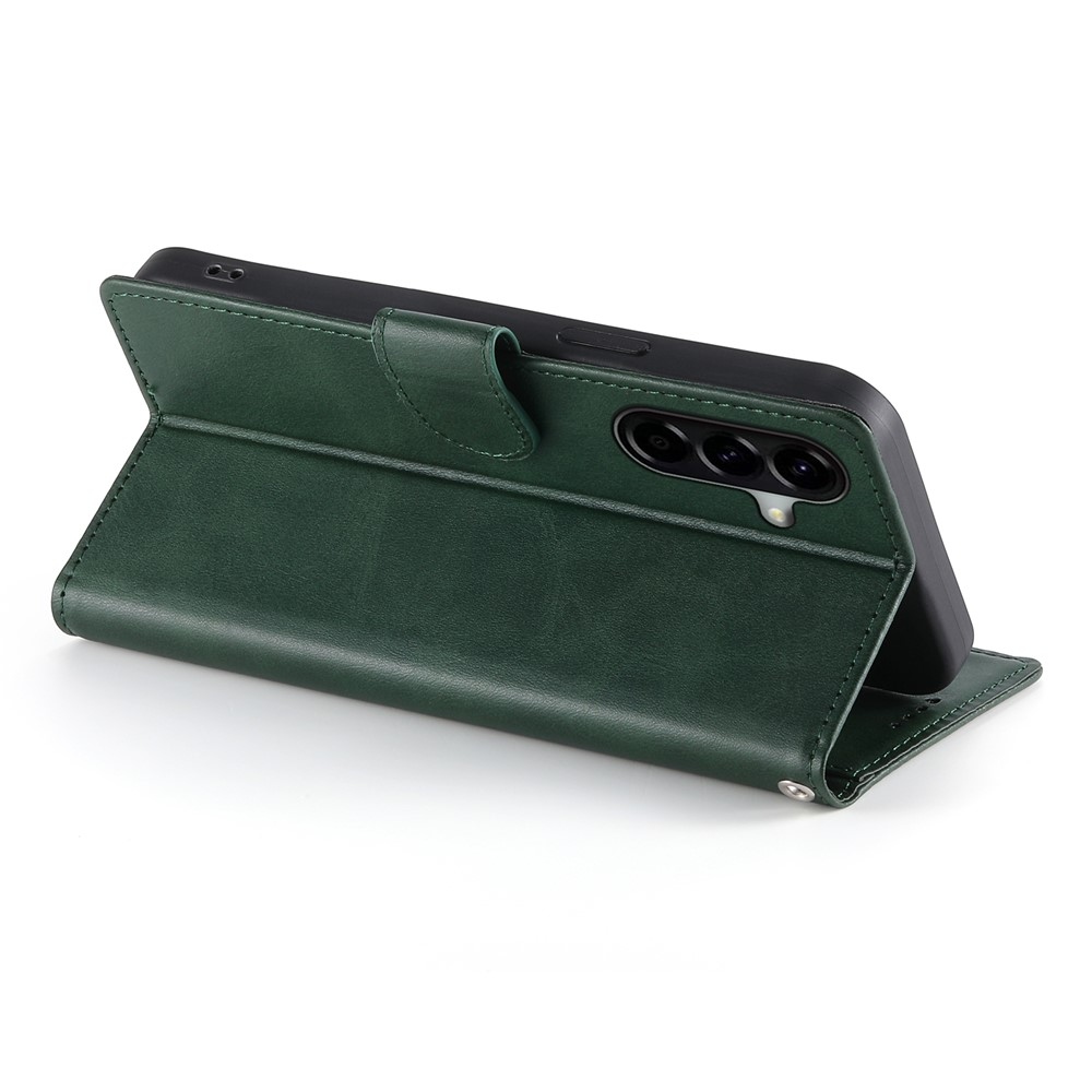 Vérrögök könyv tok Samsung Galaxy A37 5G-hez - zöld