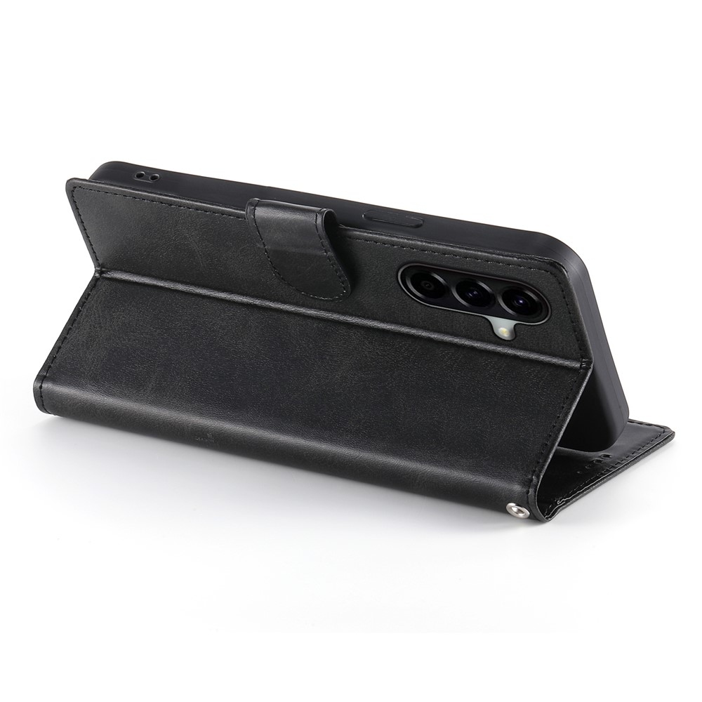 Vérrögök könyv tok Samsung Galaxy A57 5G - fekete