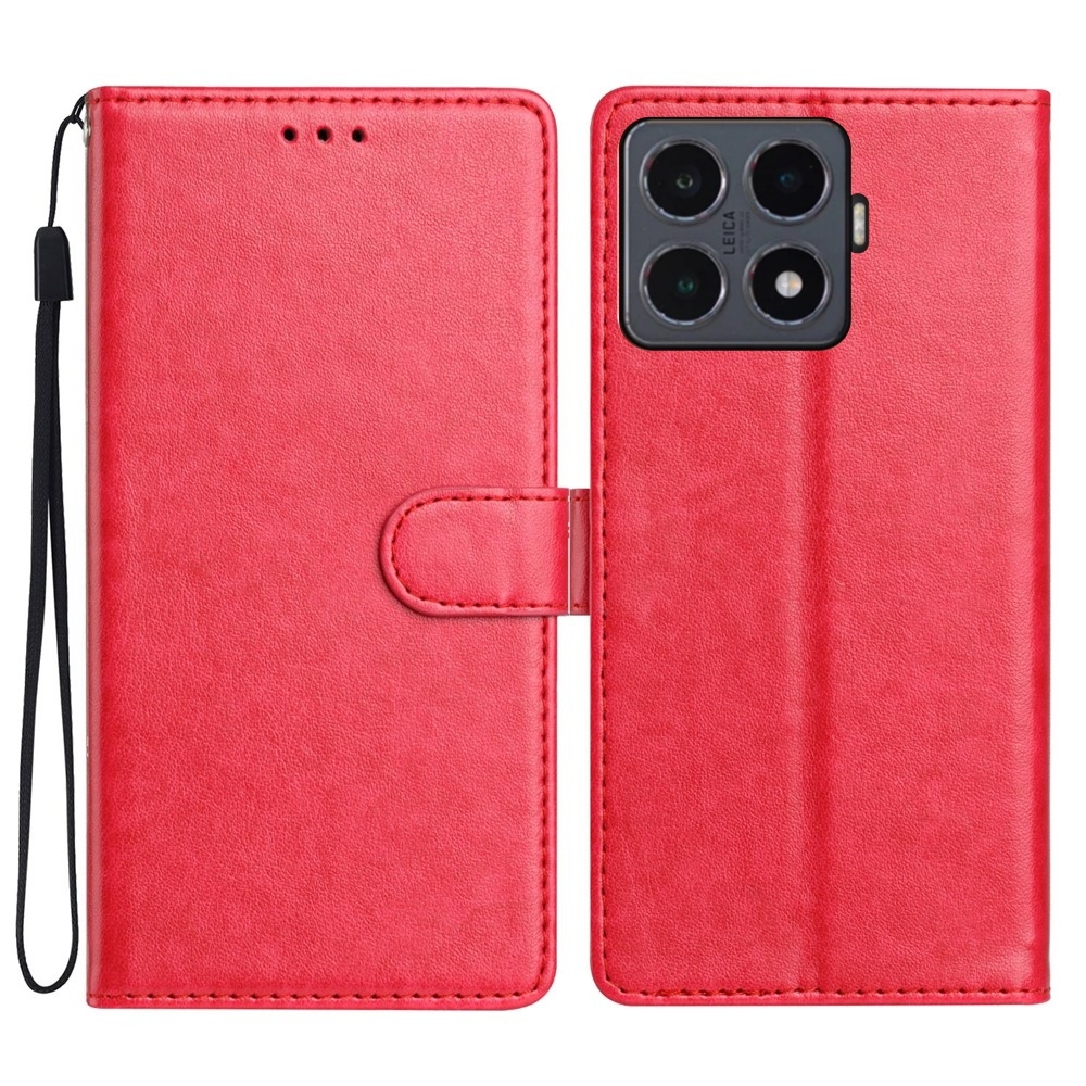 Vérrögök könyv tok Xiaomi 15T Pro - rózsa