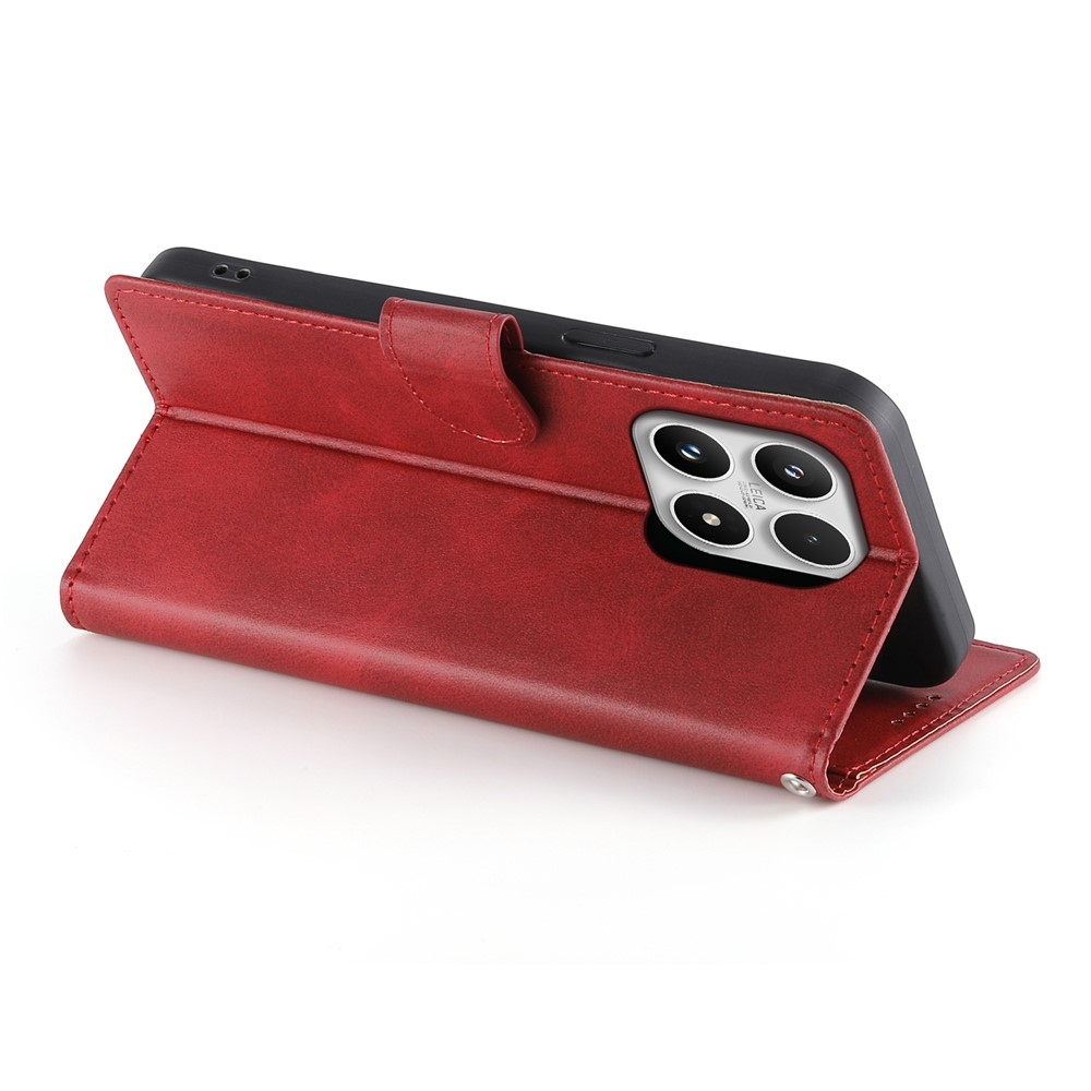 Vádli könyv tok Xiaomi 17 - piros