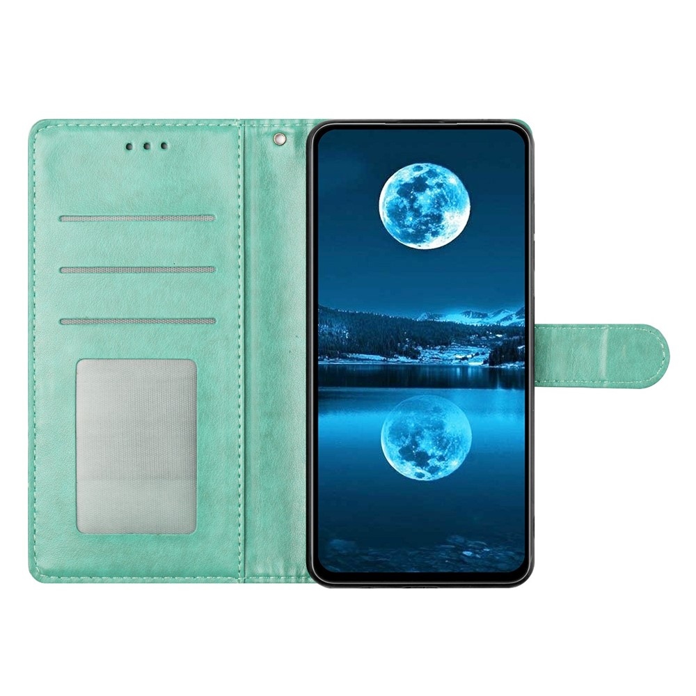 Vérrögök könyv tok Xiaomi 17 - teal - teal