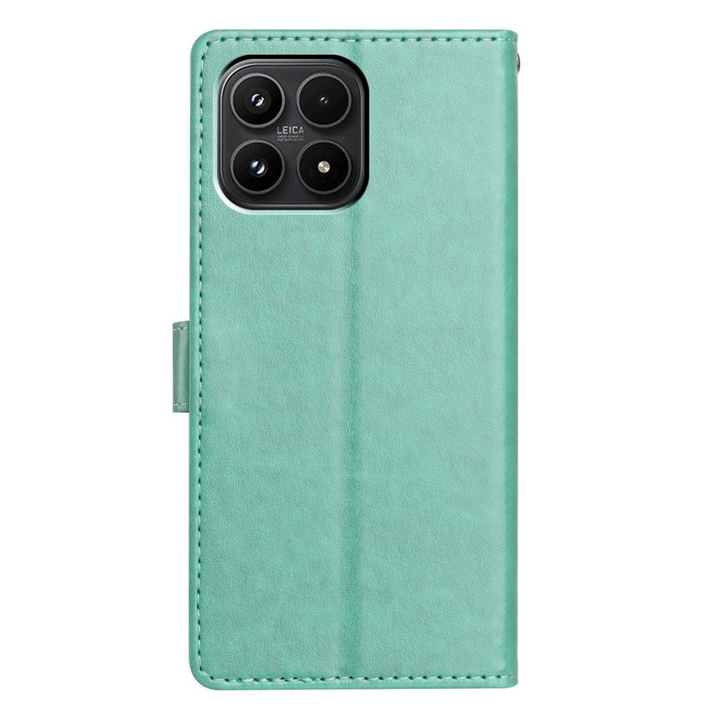 Vérrögök könyv tok Xiaomi 17 - teal - teal
