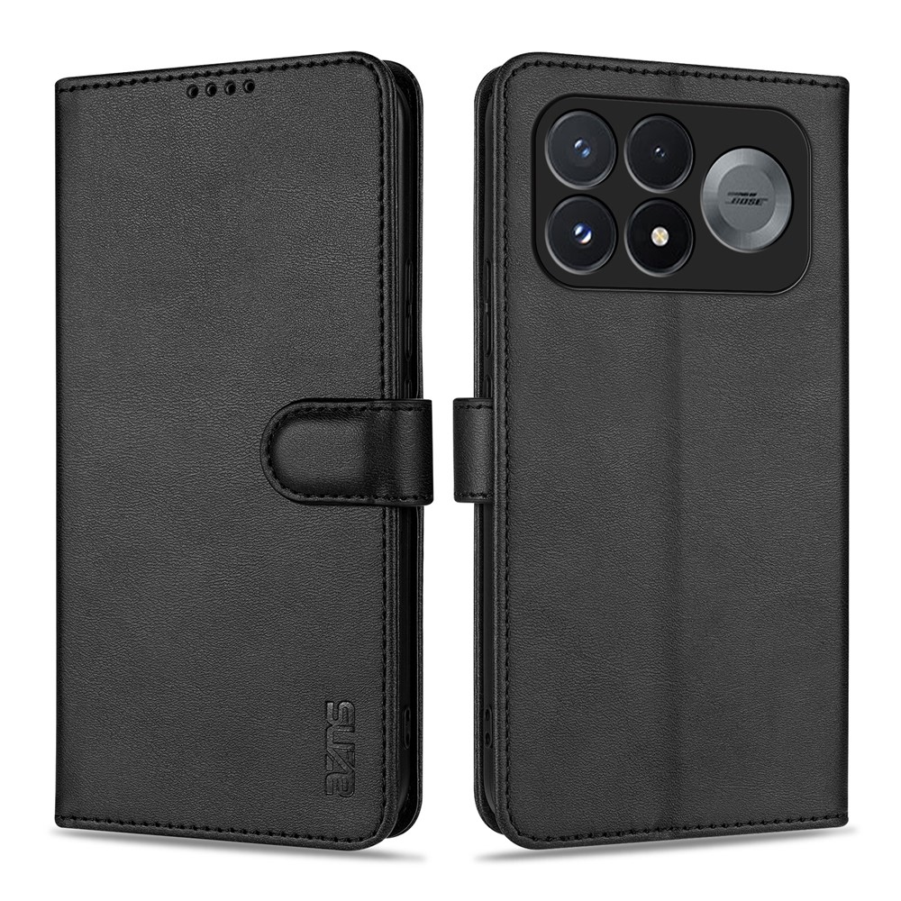 Clots könyvformájú tok a Xiaomi Poco F9 Ultra 5G-hez – fekete