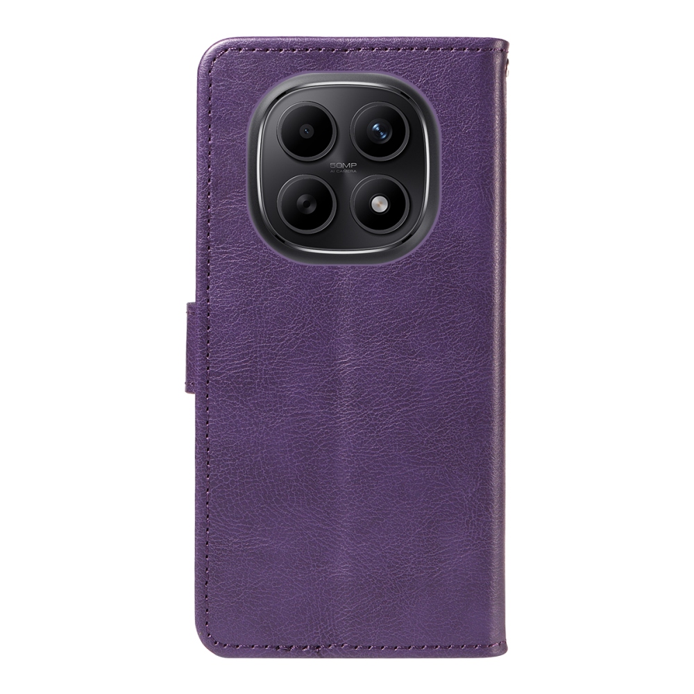 Vérrögök könyv tok Xiaomi Poco M8 5G/Redmi Note 15 5G/Note 15 4G - lila