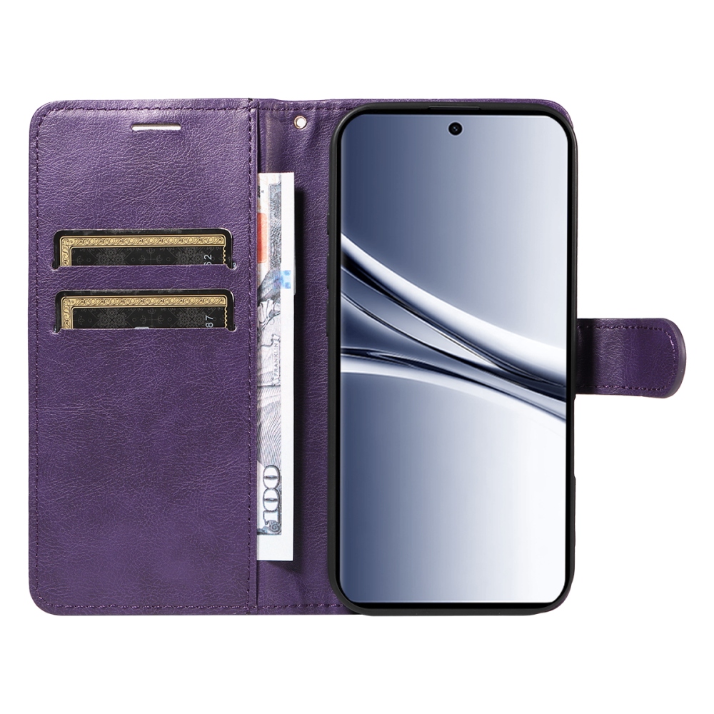 Vérrögök könyv tok Xiaomi Poco M8 5G/Redmi Note 15 5G/Note 15 4G - lila