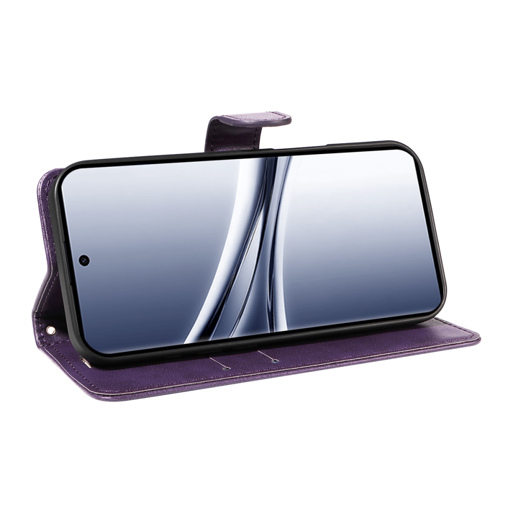 Vérrögök könyv tok Xiaomi Poco M8 5G/Redmi Note 15 5G/Note 15 4G - lila