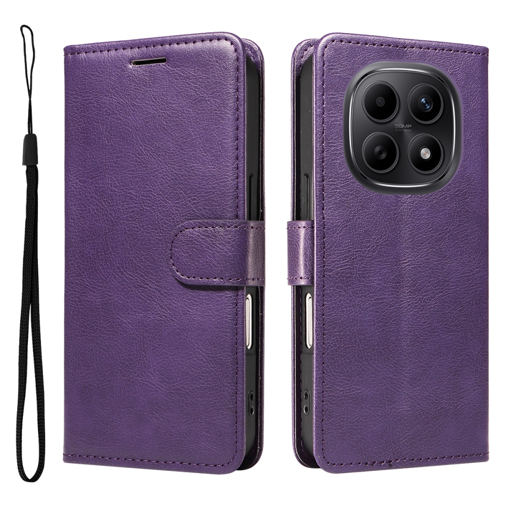 Vérrögök könyv tok Xiaomi Poco M8 5G/Redmi Note 15 5G/Note 15 4G - lila