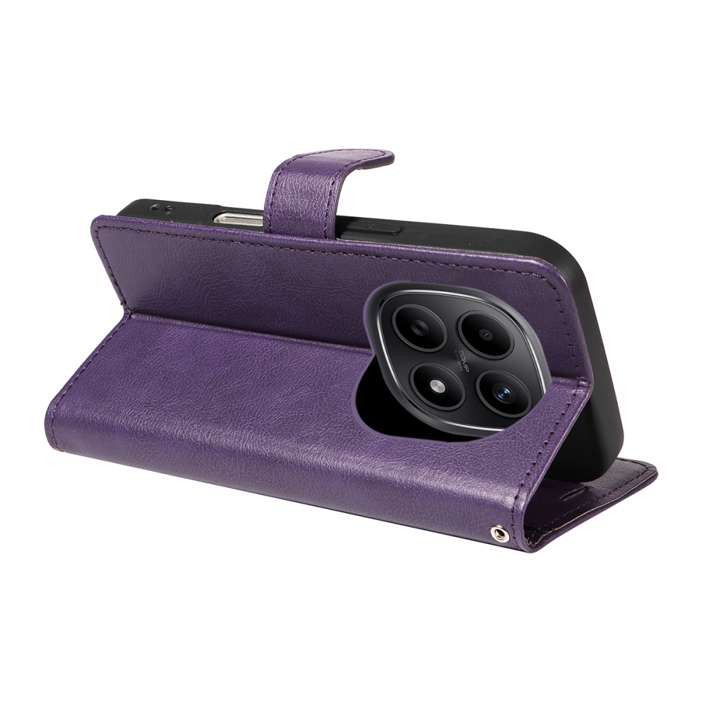 Vérrögök könyv tok Xiaomi Poco M8 5G/Redmi Note 15 5G/Note 15 4G - lila