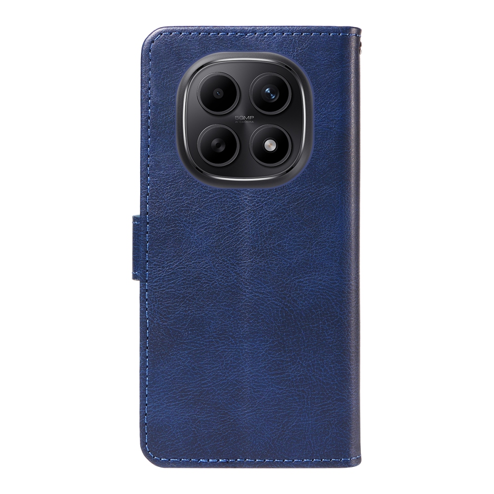 Vérrögök könyv tok Xiaomi Poco M8 5G/Redmi Note 15 5G/Note 15 4G - kék