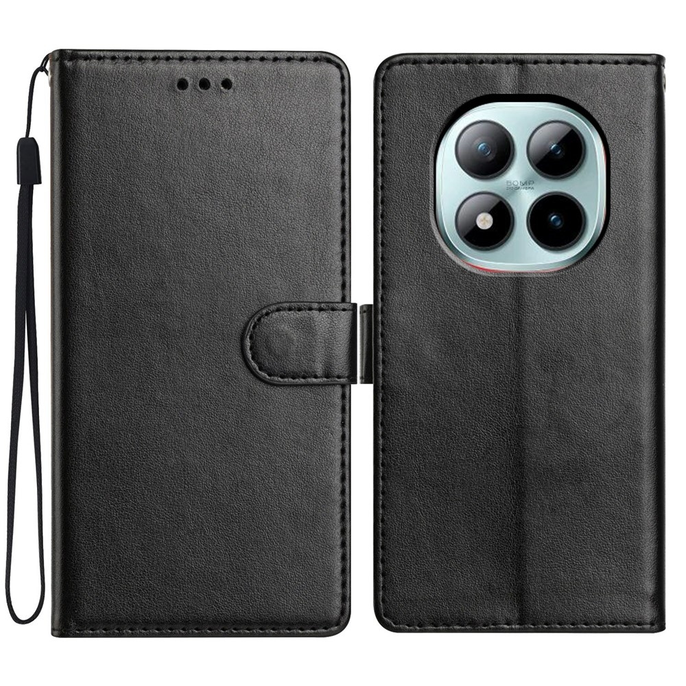 Vérrögök könyv tok Xiaomi Redmi Note 15 Pro+ 5G/Xiaomi Poco M8 Pro 5G - fekete