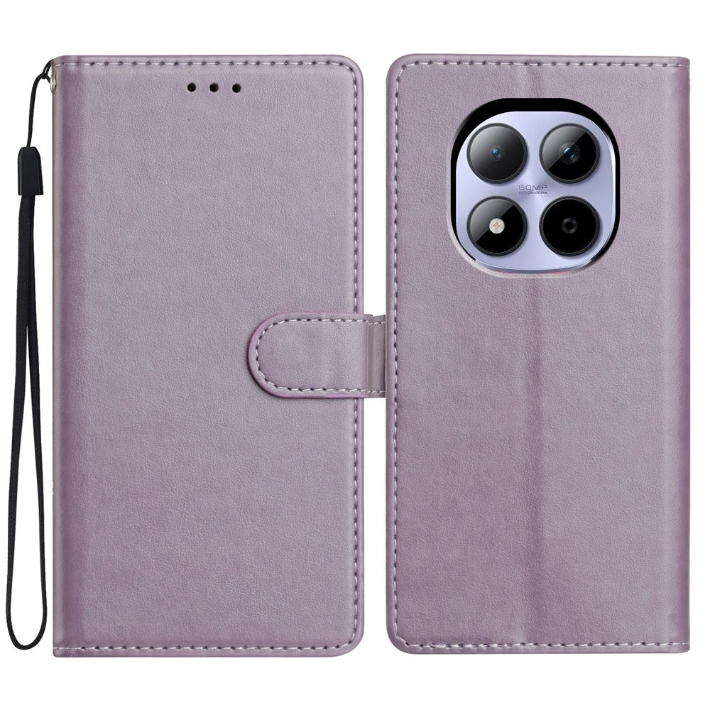 Vérrögök könyv tok a Xiaomi Redmi Note 15 Pro 5G-hez - lila