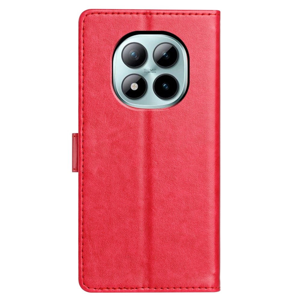 Vérrögök könyv tok Xiaomi Redmi Note 15 Pro+ 5G/Xiaomi Poco M8 Pro 5G - rózsa