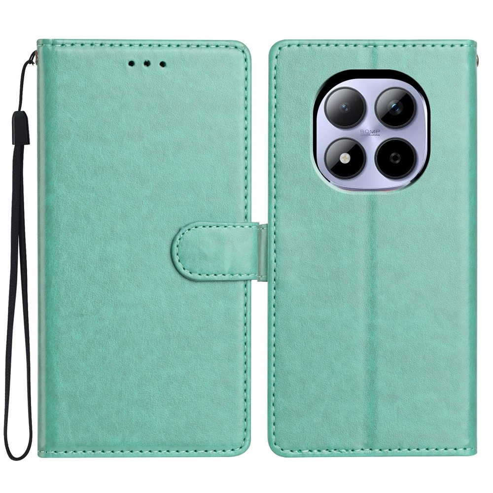 Vérrögök könyv tok a Xiaomi Redmi Note 15 Pro 5G-hez - zöld