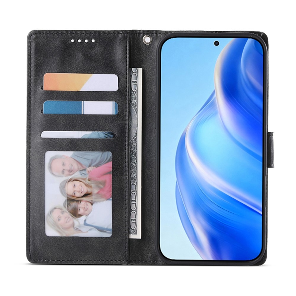 Clots könyvformájú tok a Xiaomi Redmi Note 17 4G/5G-hez – fekete