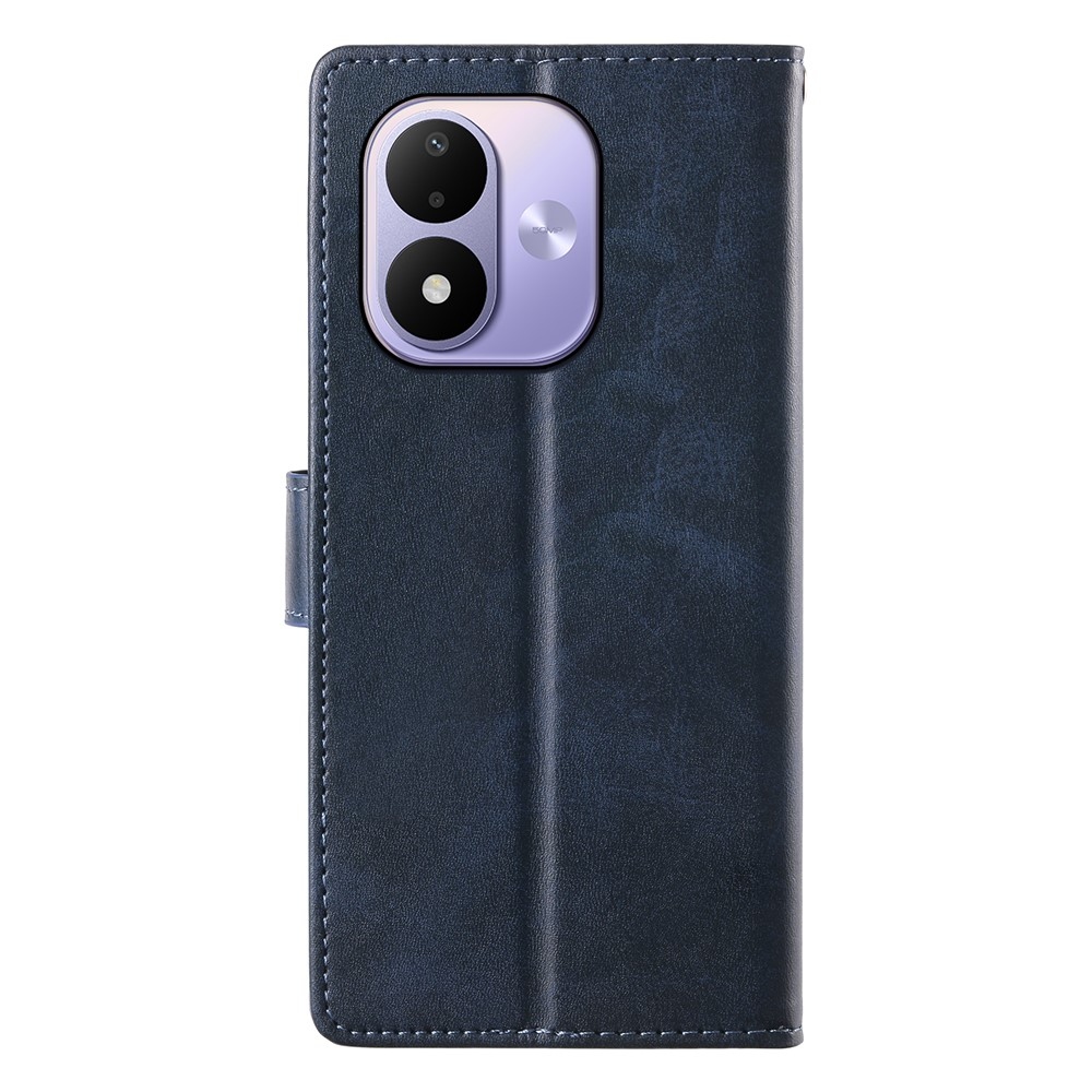 Clots könyvformájú tok a Xiaomi Redmi Note 17 4G/5G-hez – kék