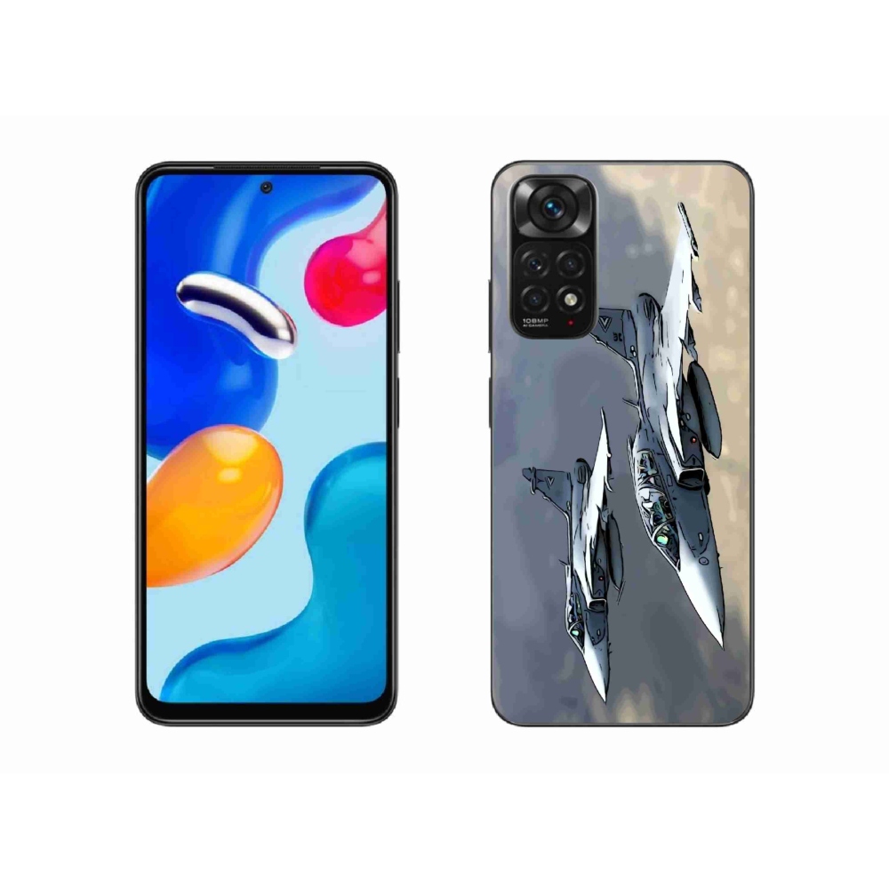 Gél borítás mmCase a Xiaomi Redmi Note 11 4G-hez - vadászrepülők