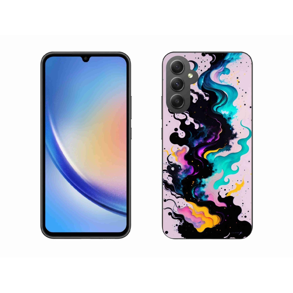 Gél borítás mmCase Samsung Galaxy A34 5G - absztrakt motívum 4