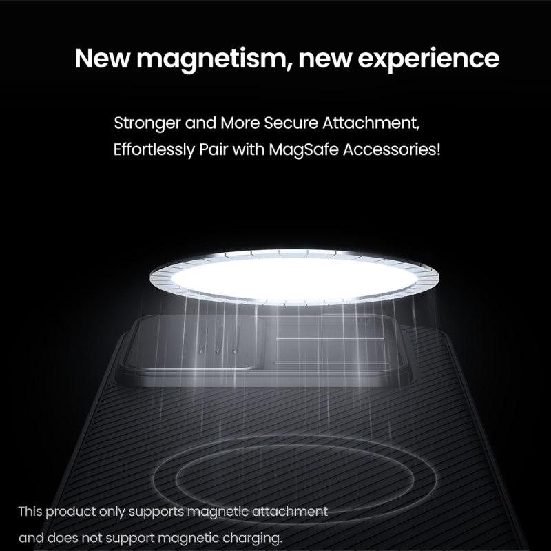 Nillkin CamShield PRO mágneses hátlap Samsung Galaxy A36 5G fekete