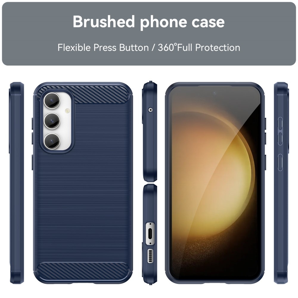 Szénálló zselés tok Samsung Galaxy S23 FE készülékhez - kék