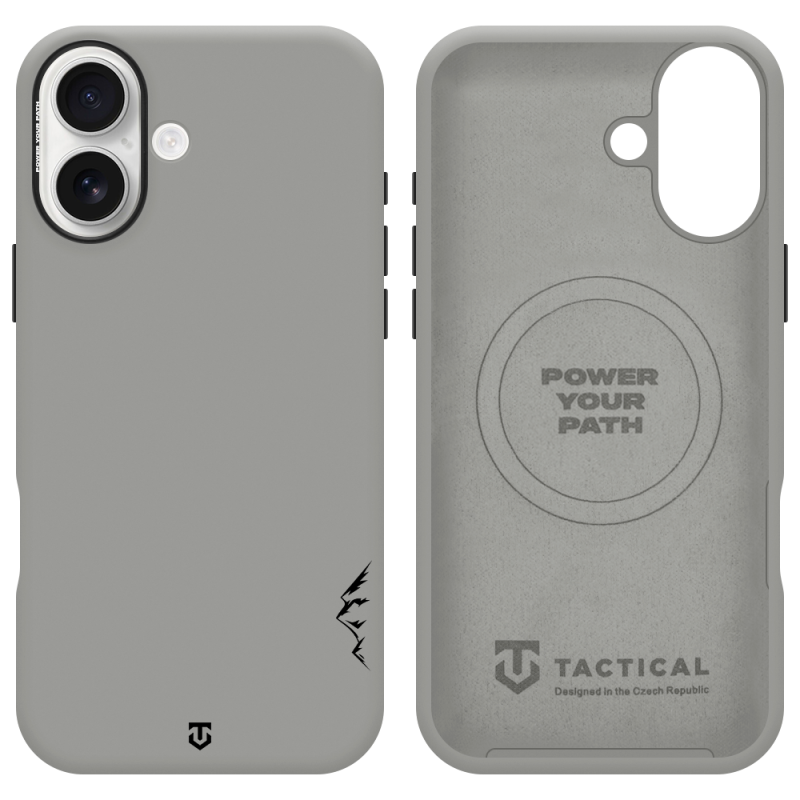 Tactical MagForce Velvet Smoothie 2.0 tok az Apple iPhone 16-hoz, „Foggy” kivitelben
