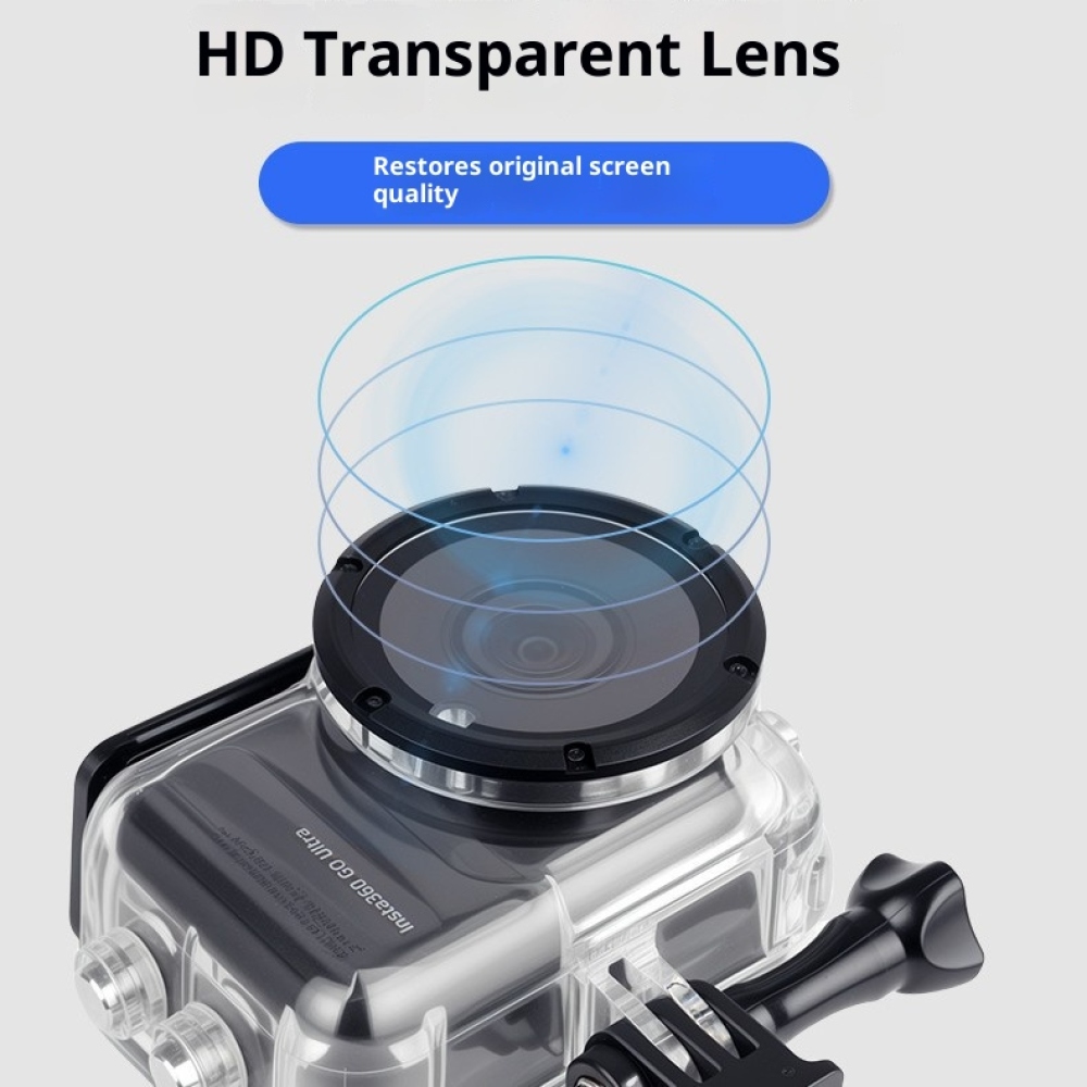 Professzionális, akár 50 méterig vízálló tok Insta360 GO Ultra készülékhez