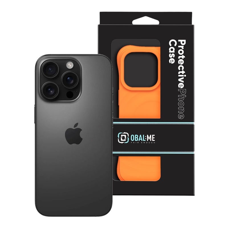 TOK: ME MagNetix Orbit tok az Apple iPhone 16 Pro-hoz, narancssárga