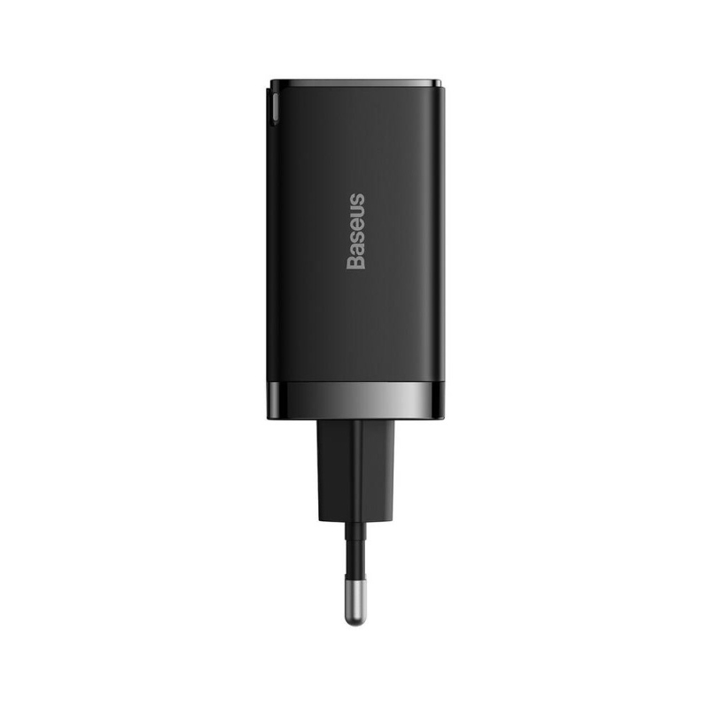 Baseus CCGP120201 GaN5 Pro gyors töltő USB-A + 2x USB-C 65 W, fekete