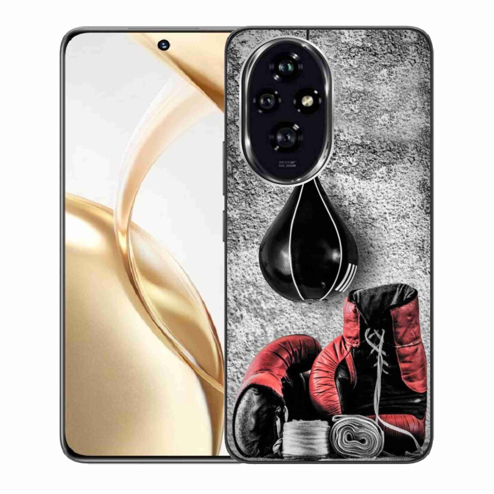 Zselés borítás mmCase a Honor 200 5G számára - bokszzsák és kesztyűk