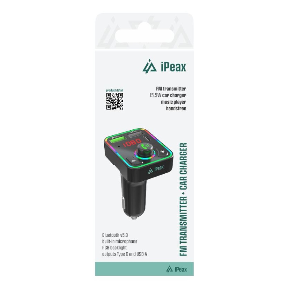 iPEAX FM Bluetooth adóvevő