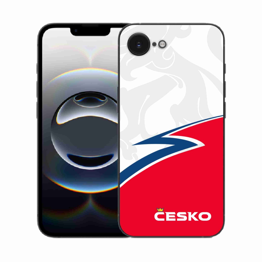 Zselés borítás mmCase iPhone 16e készülékhez - Csehország 1