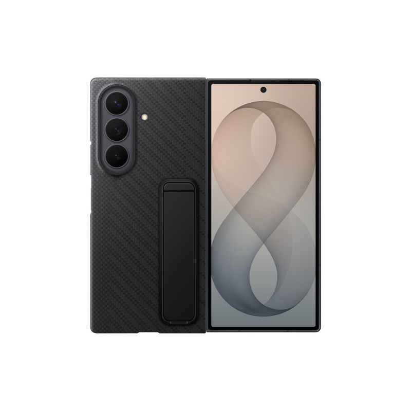 EF-XF976SBE Samsung Carbon Standing tok a Galaxy Z Fold 8-hoz, Ultra Black