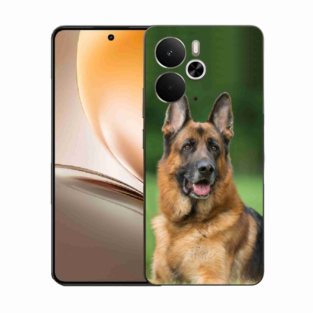 Gél borítás mmCase a Realme 14 5G/14T 5G készülékhez - Német juhászkutya