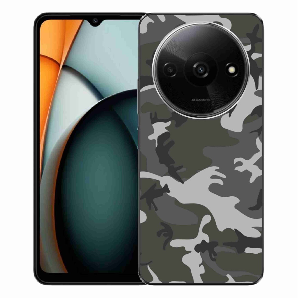 Gél borítás mmCase a Xiaomi Redmi A3-hoz - terepszínű mintázat