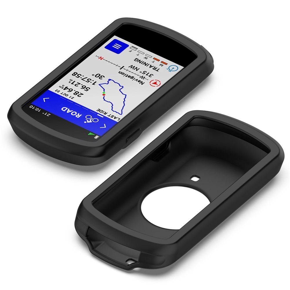 Szilikon tok Garmin Edge 1040 GPS kerékpáros komputerhez - fekete