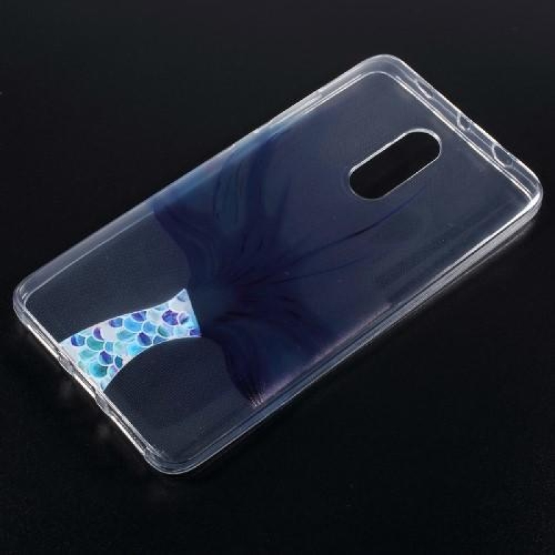 Colora zselés tok Xiaomi Redmi Note 4X - korall színben