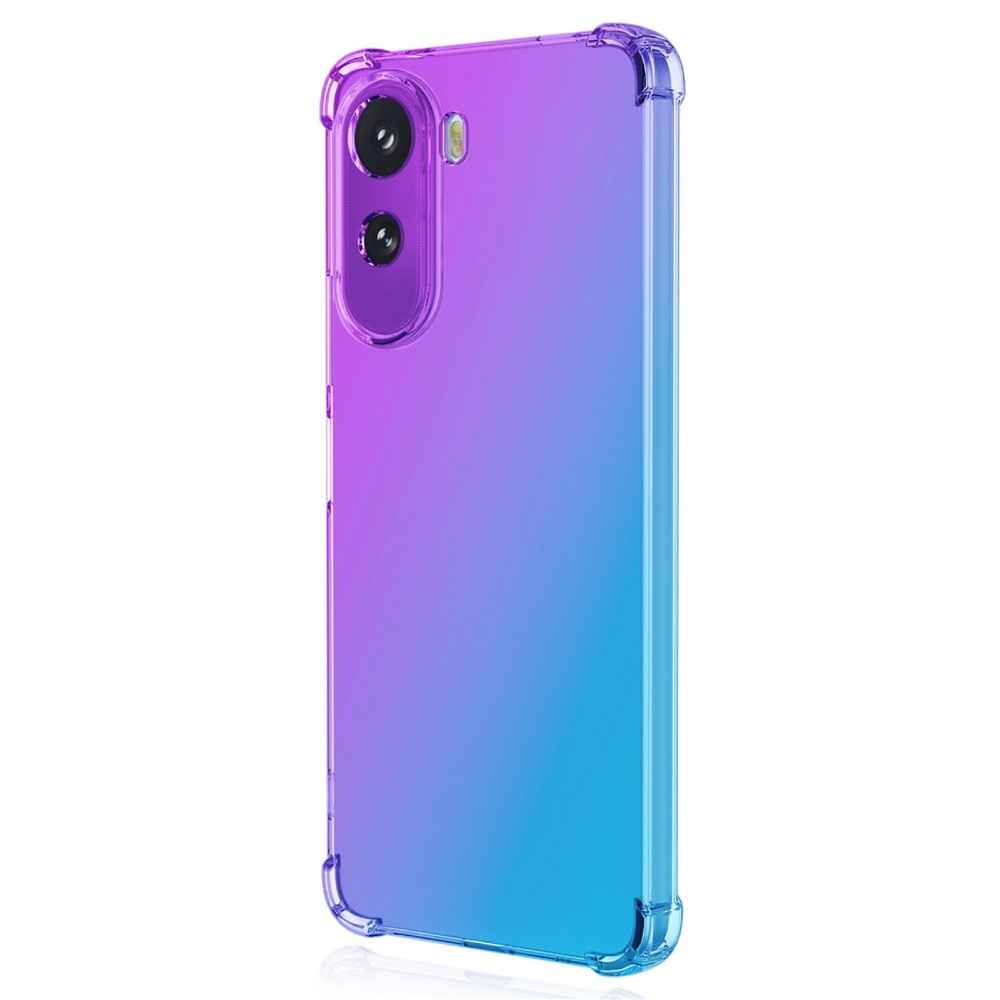 Colore tartós gél tok megerősített sarkokkal Xiaomi Redmi A7 Pro készülékhez - lila/kék