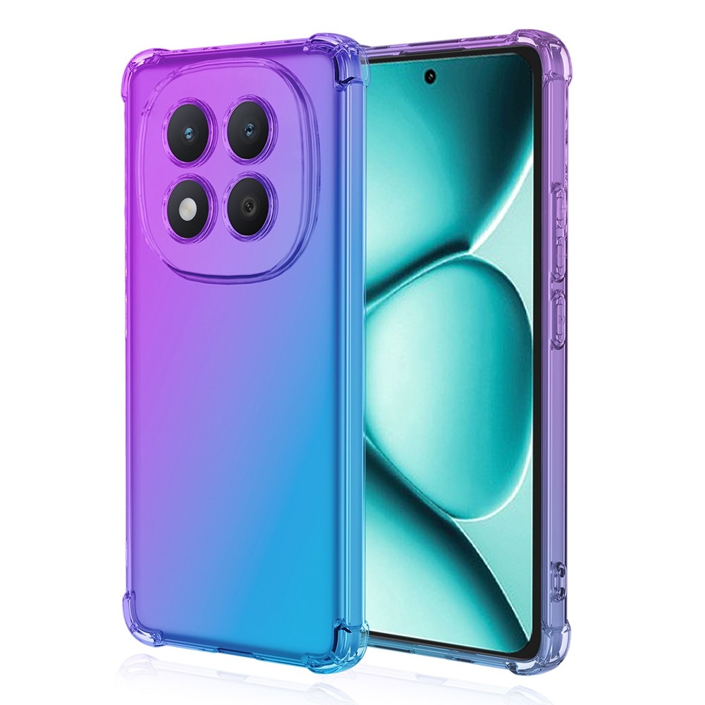Colore tartós zselés tok megerősített sarkokkal Xiaomi Redmi Note 15 Pro+ 5G/Xiaomi Poco M8 Pro 5G - lila/kék