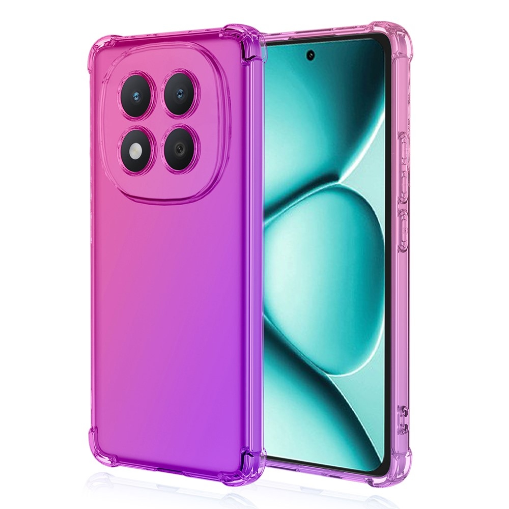 Colore tartós zselés tok megerősített sarkokkal Xiaomi Redmi Note 15 Pro+ 5G/Xiaomi Poco M8 Pro 5G - rózsaszín/lila