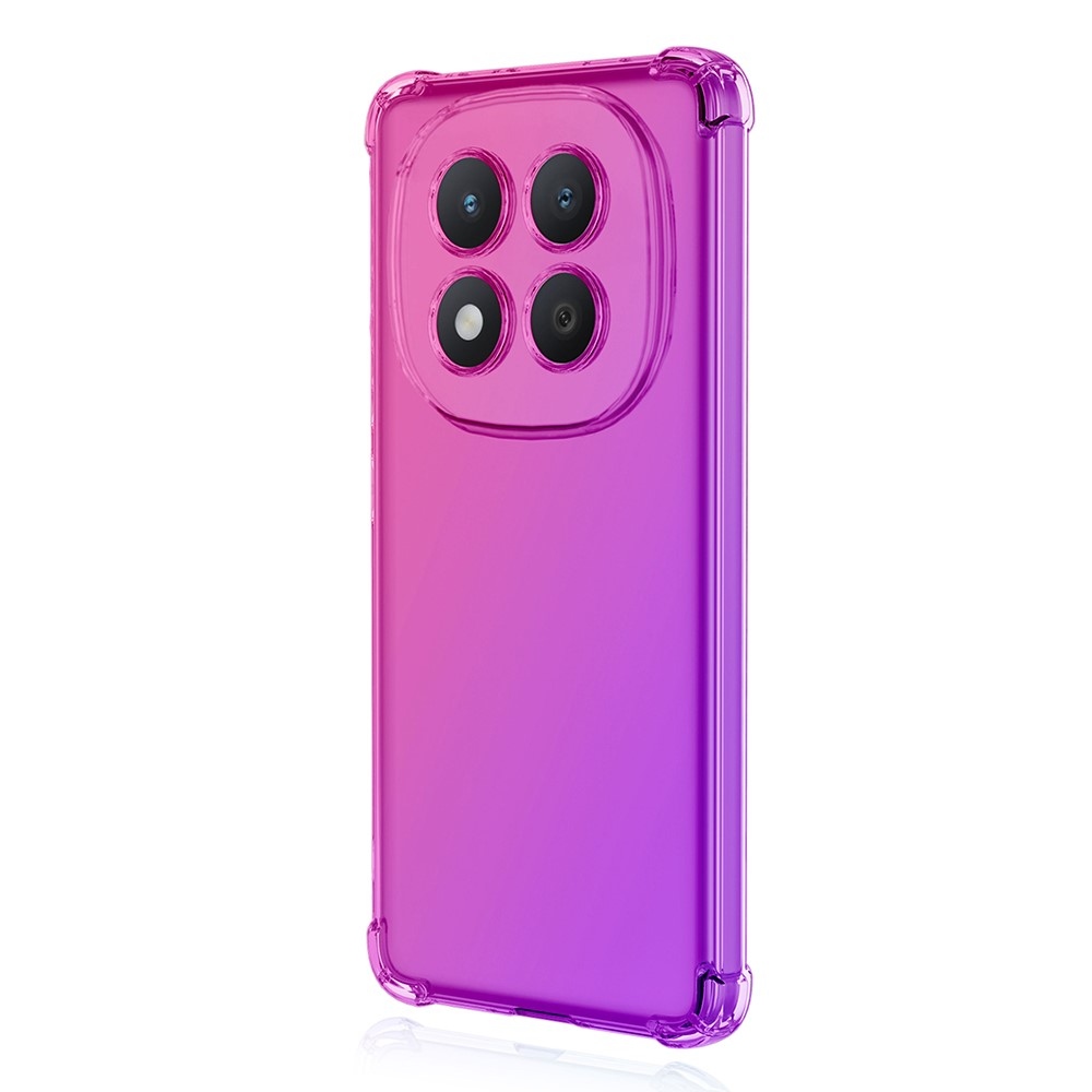 Colore tartós zselés tok megerősített sarkokkal Xiaomi Redmi Note 15 Pro+ 5G/Xiaomi Poco M8 Pro 5G - rózsaszín/lila