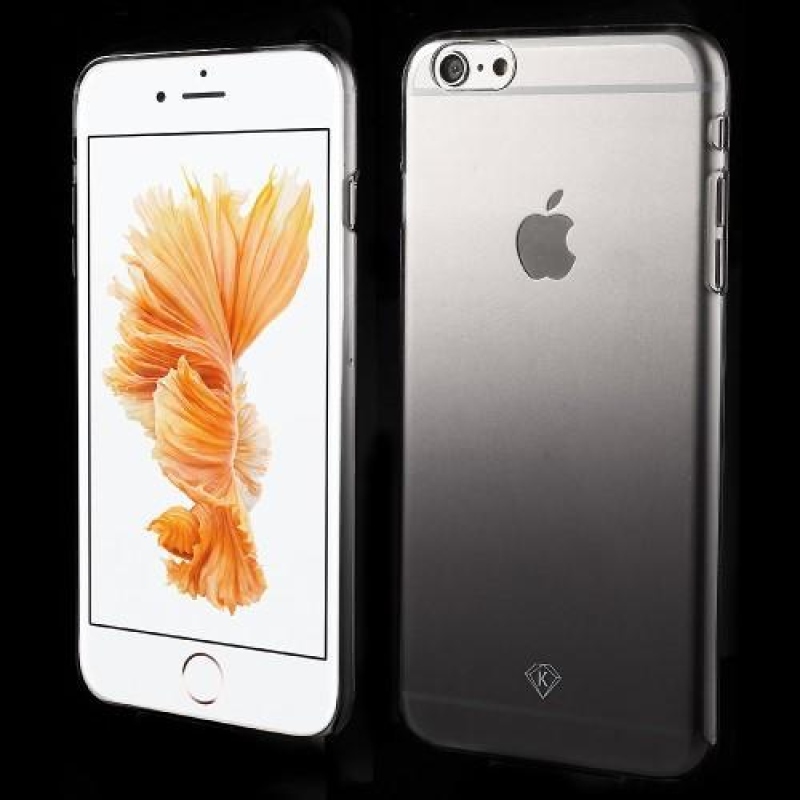 Colory műanyag tok iPhone 6 Plus és 6s Plus készülékhez - fekete