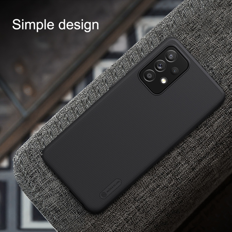 Nillkin Super Frosted Back Cover for Samsung Galaxy A52/A52 5G/A52s 5G fekete