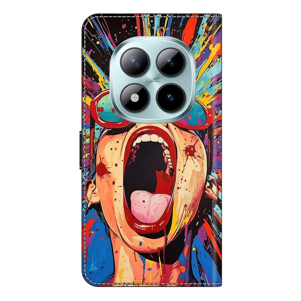 Compart könyv tok Xiaomi Poco M8 5G/Redmi Note 15 5G/Note 15 4G - sikoltozó lányhoz