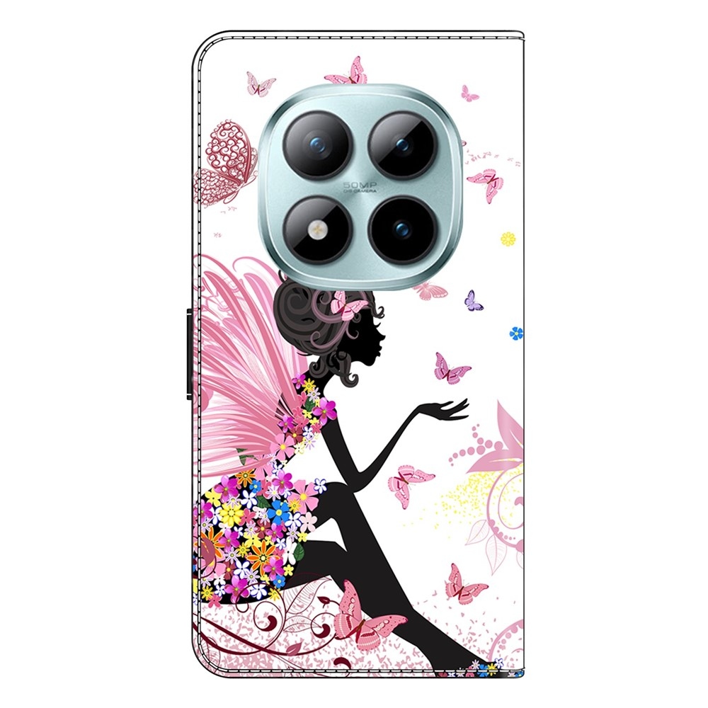 Compart könyv tok a Xiaomi Poco M8 5G/Redmi Note 15 5G/Note 15 4G - pillangó lányhoz