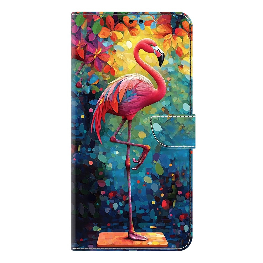 Compart könyv tok Xiaomi Poco M8 5G/Redmi Note 15 5G/Note 15 4G - flamingó