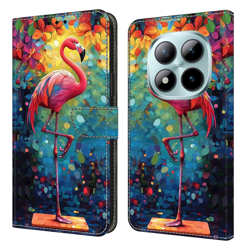 Compart könyv tok Xiaomi Poco M8 5G/Redmi Note 15 5G/Note 15 4G - flamingó