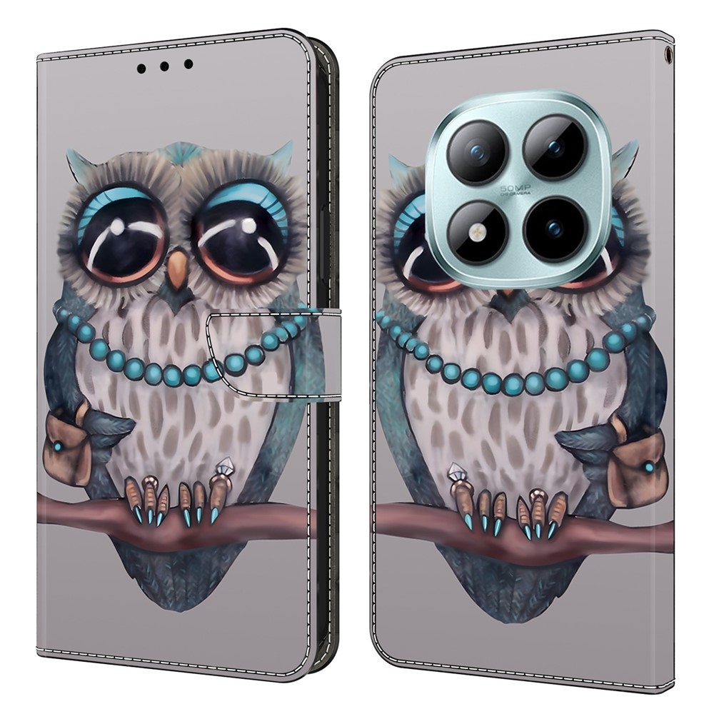 Compart könyv tok Xiaomi Poco M8 5G/Redmi Note 15 5G/Note 15 4G - bagoly 1