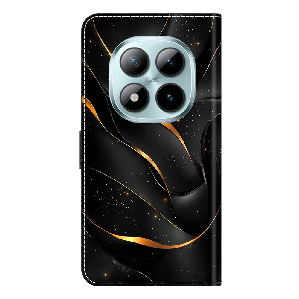 Compart könyv tok a Xiaomi Poco M8 5G/Redmi Note 15 5G/Note 15 4G - arany repedésekhez