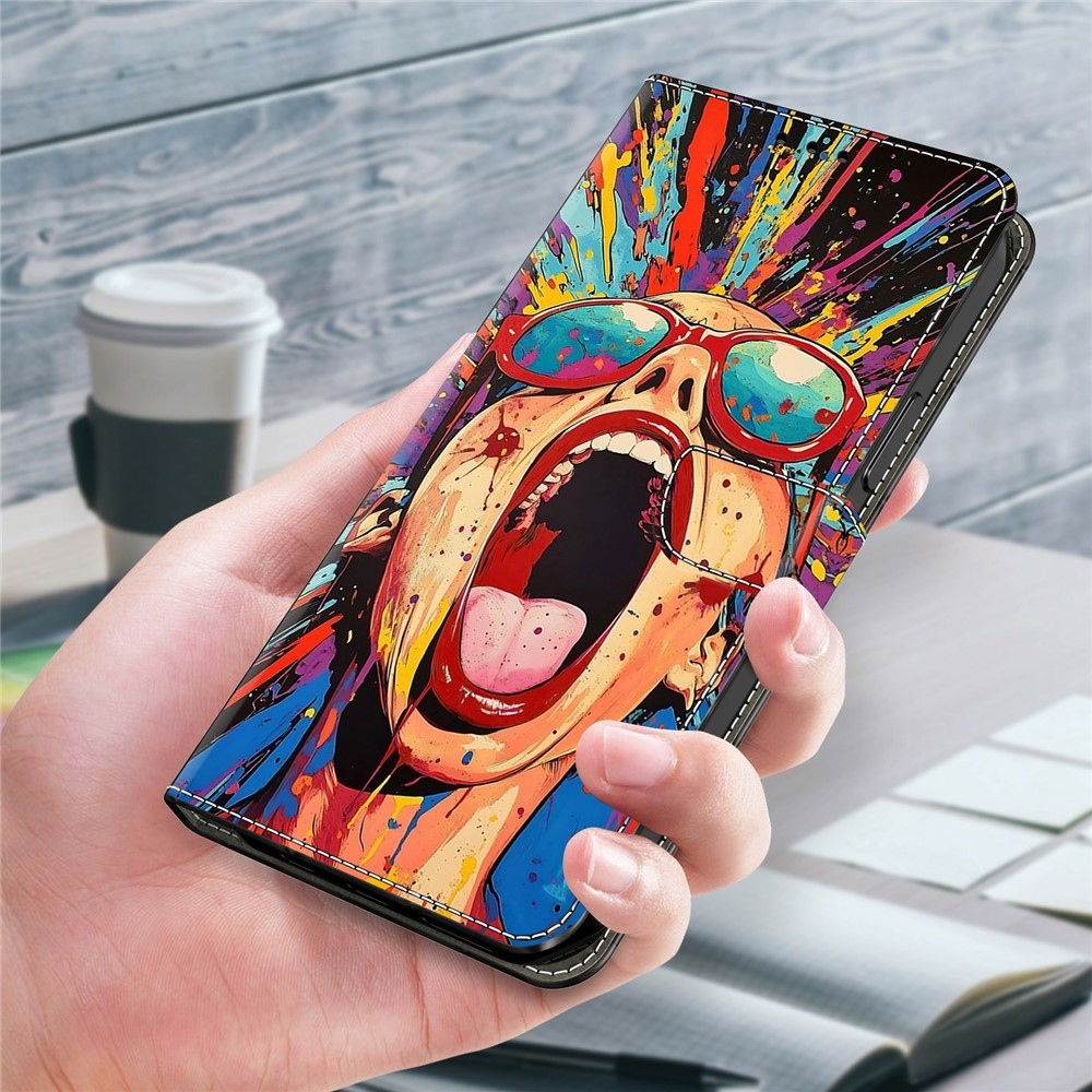 Compart könyv tok Xiaomi Redmi A7 Pro - sikoltozó lányhoz