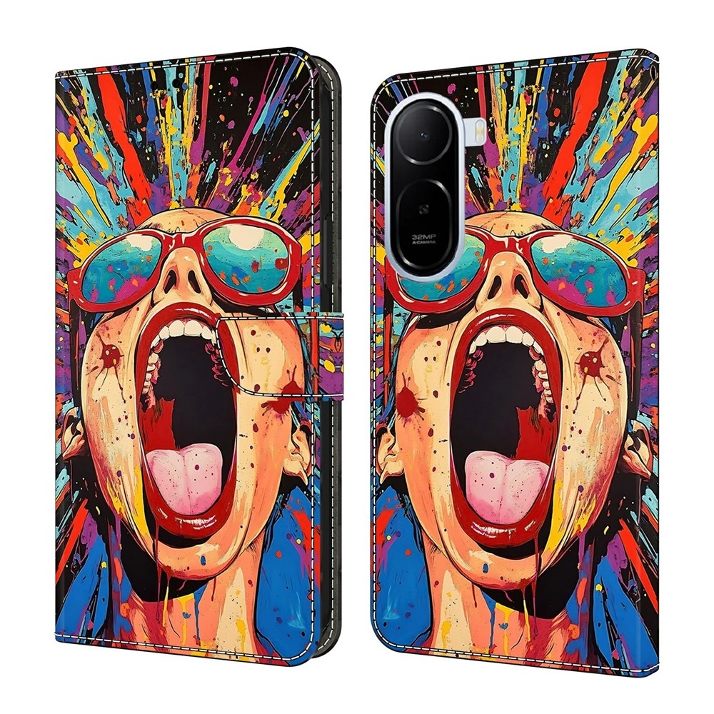 Compart könyv tok Xiaomi Redmi A7 Pro - sikoltozó lányhoz