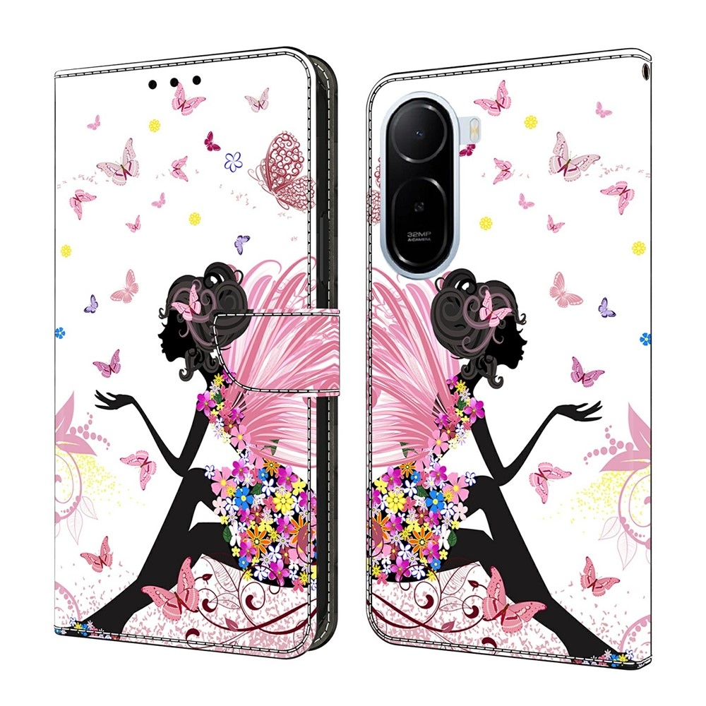 Compart könyv tok Xiaomi Redmi A7 Pro - pillangó lányhoz